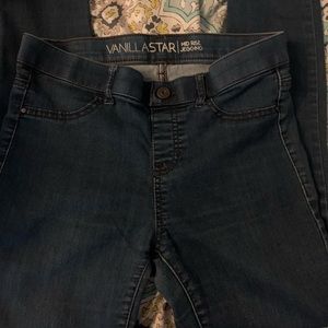 Dark wash jegging